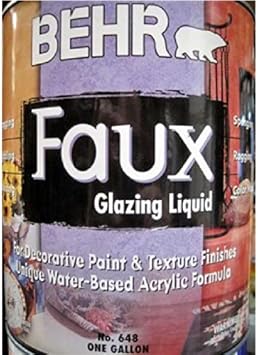1 Gallon Faux Finishing Texture Water Based Glaze Liquid Behr