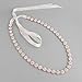 Rose Gold Round Rhinestone Sash Belt Rhinestone for Wedding Bridal Party Dresses (Waistband)