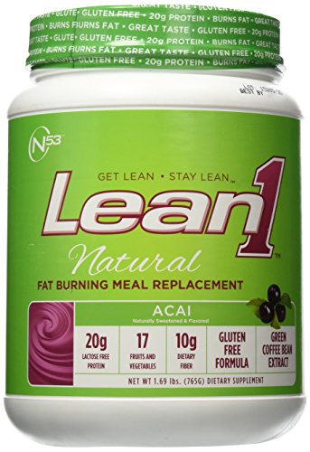 Nutrition 53 Lean 1 15-Serving Dietary Supplement, Natural Acai, 1.69 Pound
