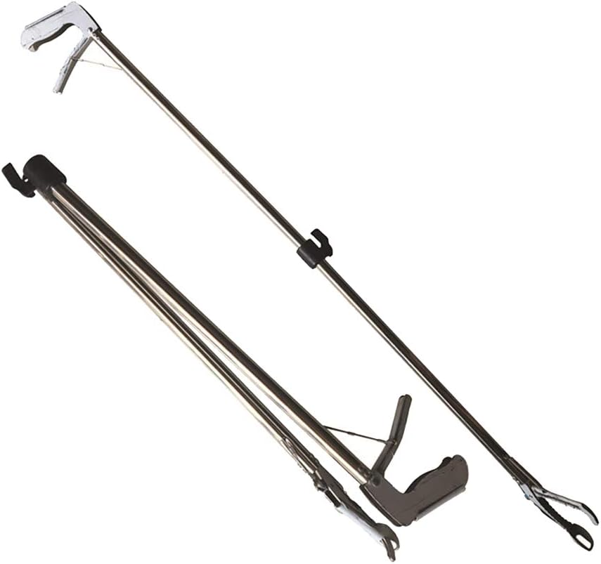 Heavy Duty Snake Clamp Hooks 39 Inches, Collapsible Snake