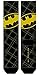 DC Comics Superhero Plaid Dress Crew Socks (Batman)
