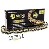 NICHE Gold 428 X-Ring Chain 120 Links With