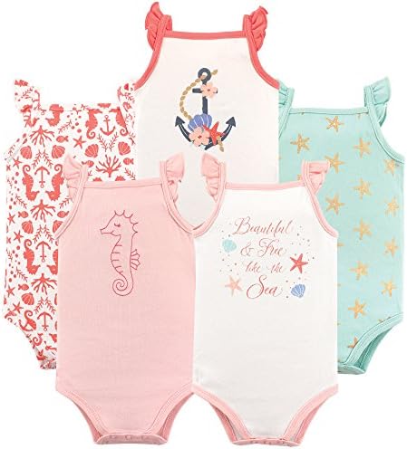 Hudson Child Unisex Child Cotton Sleeveless Bodysuits