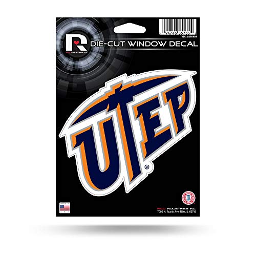 Rico Industries NCAA UTEP Miners Die Cut Vinyl Decal
