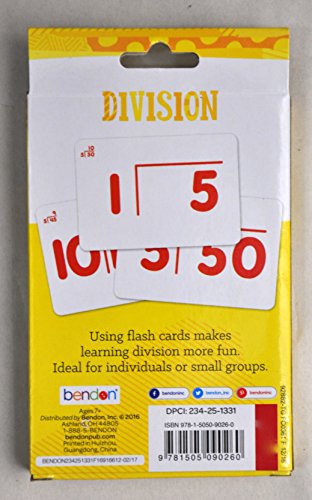 Multiplication & Division Flashcards - Math for 3rd Grade 4th Grade - Learning Practice Flash Card Bundle