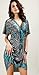 Shawhuaa Womens Sexy V-Neck Vintage Summer Tunic Beach Dress Medium Blue