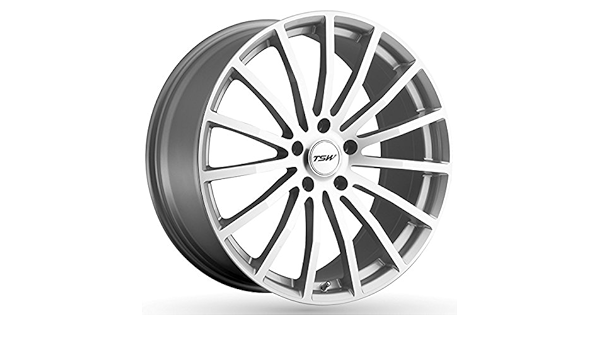 Llantas Herramientas TSW Mallory Silver pulido : Amazon.es ...