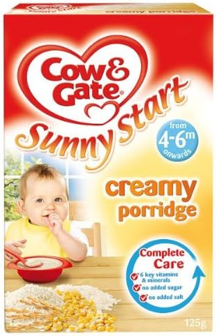 baby porridge cow and gate
