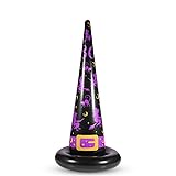 Halloween Ring Toss Game Set, Inflatable Witch Hat