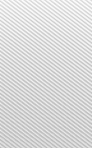 MightySkins Skin For Apple Watch Series 3 42mm - White Carbon Fiber | Protective, Durable, and Unique Vinyl Decal wrap cover | Easy To Apply, Remove, and Change Styles | Made in the USA