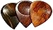 US Blues T3-GripEL Samplers Grip Wood Trilogy Electric Guitar Picks