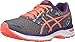 ASICS Women's Gel-Excite 4 Running Shoe, Shark/Flash Coral/Parachute Purple, 7.5 M US