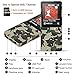 AGPtEK A20 8GB MP3 Player with FM Radio/Voice Recorder, 70 Hours Playback and Expandable Up to 64GB with Independent Lock & Volume Control, Camo Green