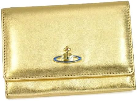 Amazon ヴィヴィアン ウエストウッド Vivienne Westwood 二つ折り財布 ゴールド ブラック Oro Nero 746 Nappa 並行輸入品 Vivienne Westwood ヴィヴィアンウエストウッド メンズバッグ 財布