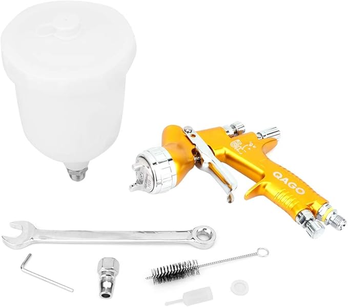 Regolatore Di Pressione Per Pistola A Spruzzo - Manometro 0-140 PSI, Filettatura G1/4, Acciaio Inox - Foto 10