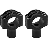 HDBUBALUS 1.25'' Handlebar Riser Handle Bars Clamp Mount Fit For Harley | Fits Sportster XL 883 1200 Dyna Touring Street Glide Electra Glide Softail Street Bob Fat Boy Fat Bob Low Rider