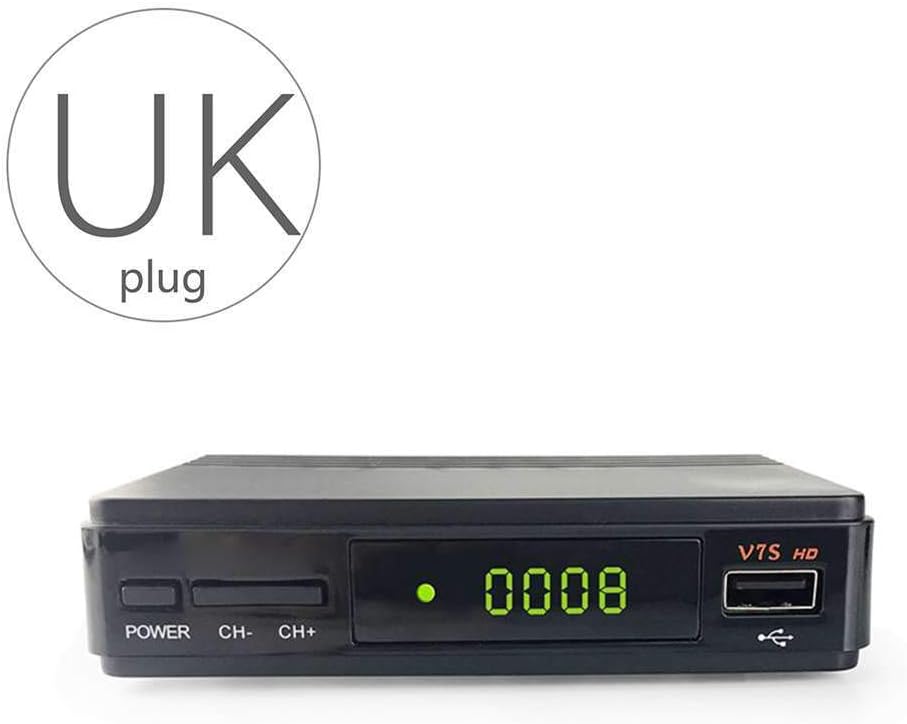 Freesat/GT Media V7S HD USB FTA DVB S2 Satellite TV Box Receiver Support BissKey 1080P LEVEL