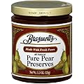 Braswell's Pure Pear Preserves, 11.5 Ounce (Pack of 6)