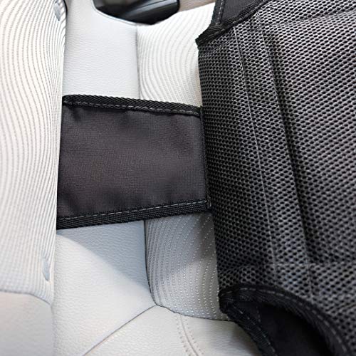 INFANZIA Car Seat Protector Thick Padding Protection for Child Cars Seats, Dog Mat, Auto Seat Cover with Extra Storage Pocket Protect Leather Seats and Fabric Upholstery - Thumbnail 4