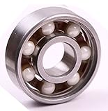 Mini Skater Ultra Durable Hybrid Ceramic Ball Bearing,Can Use for Stress Reducer and Fidget Spinner Toy and more (1 Pcs,white ball)