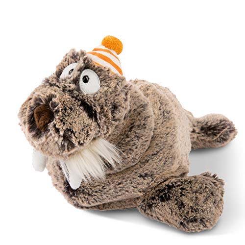 NICI 45730 Kuscheltier Walross Walbo Wabbel 25 cm – Das süße Walross Plüschtier für Jungen, Mädchen, Babys und…