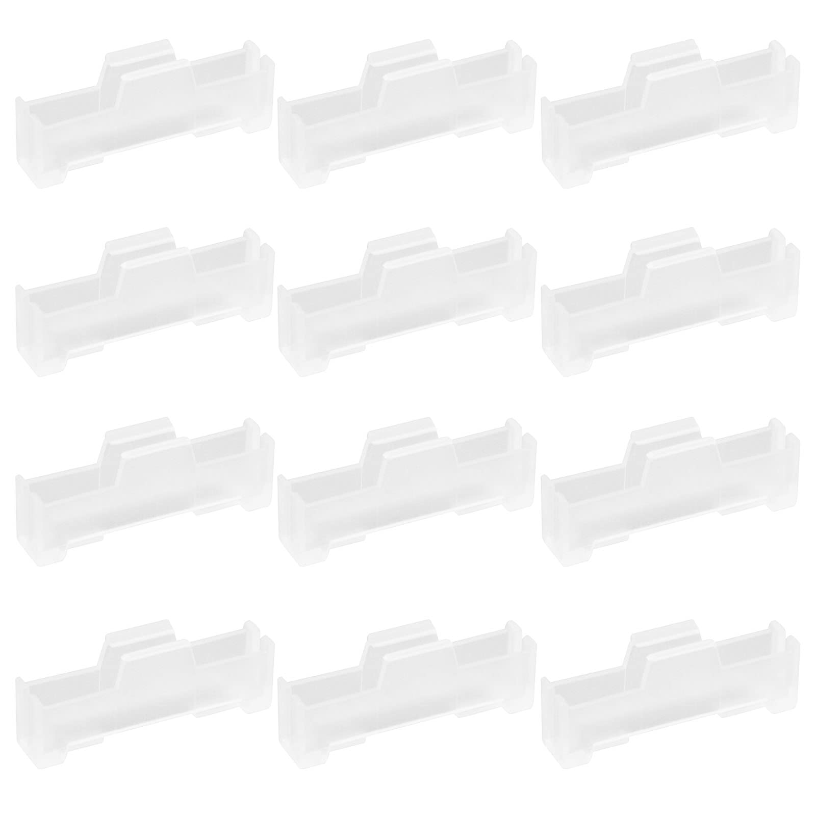 Create idea 30Pcs Extension Cable Clips RC Model Cable Fasteners Accessories for JR RC Car Plane Helicopter Drones Servo Extensions Plastic 30x9x6mm