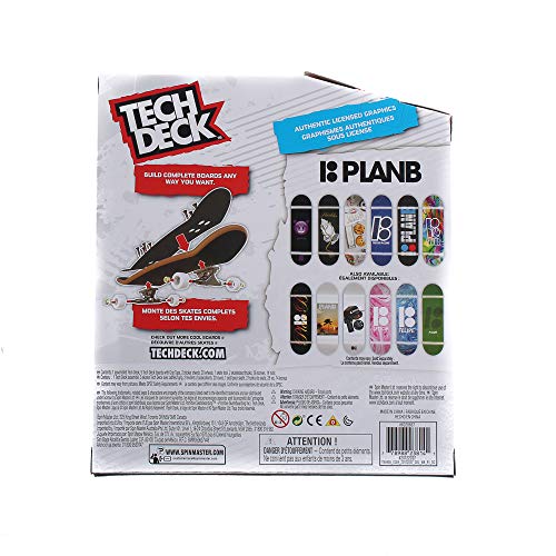 TechDeck Bonus Pack 6 Pack 96mm Fingerboards (Plan B) Pricepulse