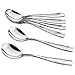 Nicesh 8-Piece Stainless Steel Large Buffet Serving Spoon, Large Kitchen Spoon