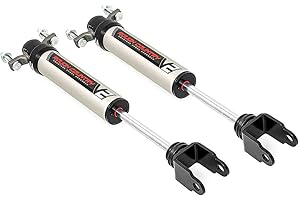 Rough Country 3.5-4.5" V2 Front Shocks for 11-24 Chevy/GMC 2500/3500-760780_A
