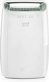 De'Longhi AriaDry DEX212SF Portable Dehumidifier 12L/Day 3-Action Filter Laundry view 1