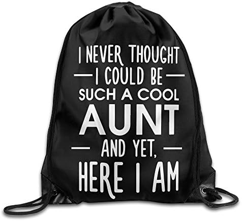 Never Thought I Could Be Such A Cool AuntÂ  Cool Drawstring Travel Sports Backpack