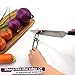 Professional Kitchen Chef’s Knife 8 Inch,Stainless Steel High Carbon Sharp Blade,For Cutting Meat,Chopping, Slicing, Carving Food & More | BONUS:knife-sharpening tool,Perfect Gift Idea,By Shinken