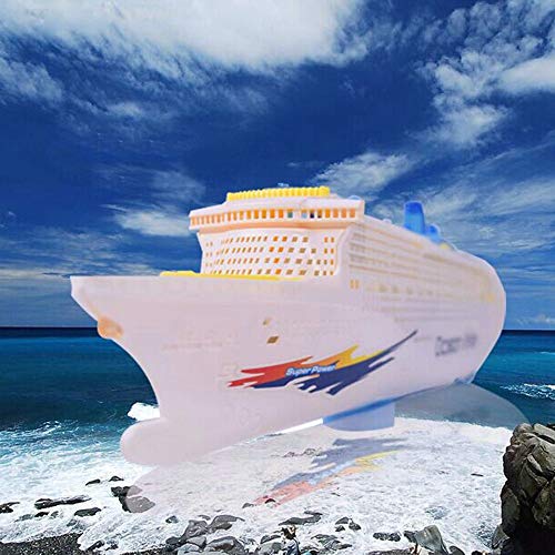 ☀ Dergo ☀ brain game,Kids Colorful Ocean Liner Ship Boat Electric Flashing LED Light Sound Toy