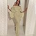 Women’s Off-Shoulder Sequins Maxi Dresses – Elegant Ladies Slim Floor Length Cape Party Dress Prom Evening Dressesthumb 1