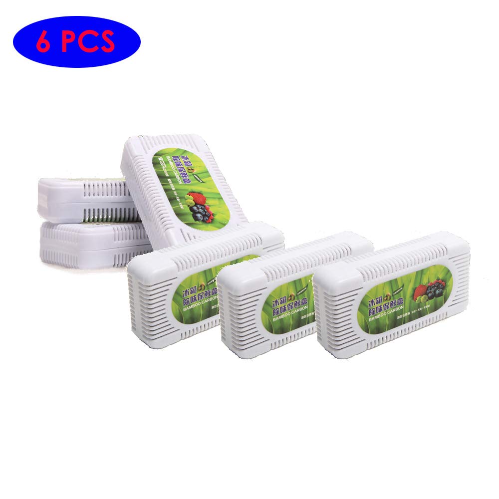 YUNQI 6 Unidades de Desodorante de carbón de bambú Activado para ...