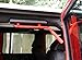 ICarszone Black Solid Steel Rear Grab Handle for 2007-2018 Jeep JK JKU Wrangler Unlimited Accessories 4 Door - 1 Pair