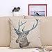 Pillowcase,Ammazona Square Vintage Throw Pillow Case Shell Decorative Cushion Cover Pillowcase Deer