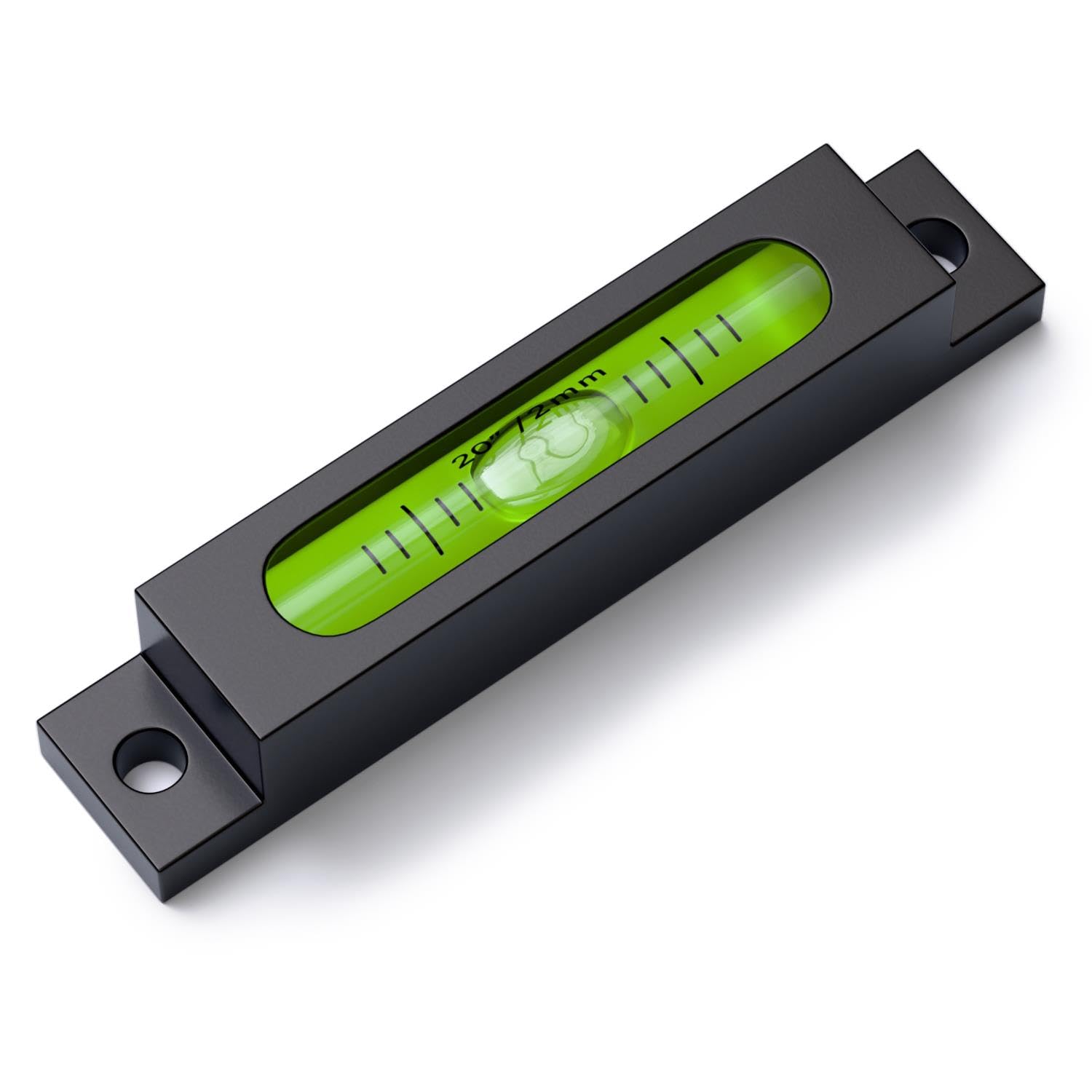 Metal Precision Level Glass Vial, Spirit Bubble Level, Accurate, 79mm - MGV-791515-GB