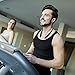 Wireless Headphones, Cocopa V4.1 Bluetooth Headphones Hi-Fi Stereo Neckband Wireless Headset Retractable Earbuds with Mic IPX5 Sweatproof for Running Gym Workout Talk Time Up To 15 Hours (Black)