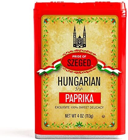 Szeged Sweet Paprika 4 oz each (3 Items Per Order)