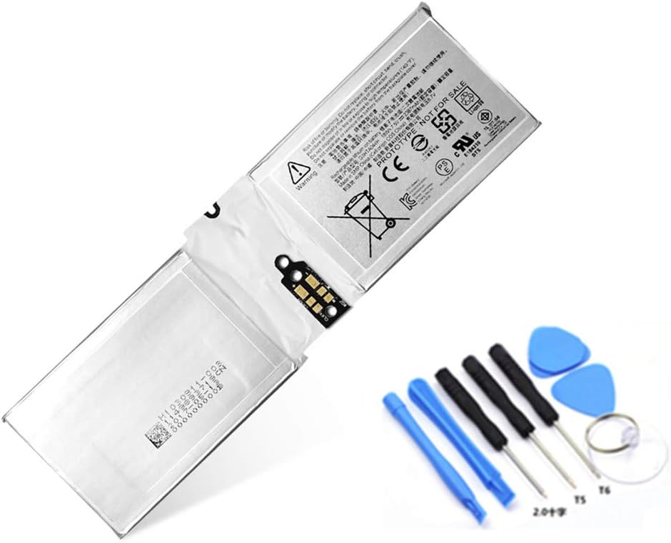 Yafda DAK822470K 7.5V18.0Wh New Battery for Microsoft Surface Book CR7 CR7-00005 13.5 Series