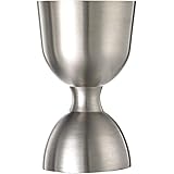 Barfly Heavy-Duty Straight Rim Bell Jigger, 1 oz x 2 oz, Stainless Steel