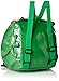 Kidorable Toddler (7 inches x 10 inches) Green Frog, Fun Frog Zipper & 3D Embelishments Backpack