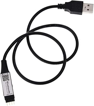 b blesiya 5v usb 4pin led rgb conector controlador bluetooth para tira de luz led rgb