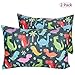 MHJY Toddler Pillowcase, 2 Pcs Soft Fleece Kids Pillow Cover Envelope Travel Pillow Case, Fits 13