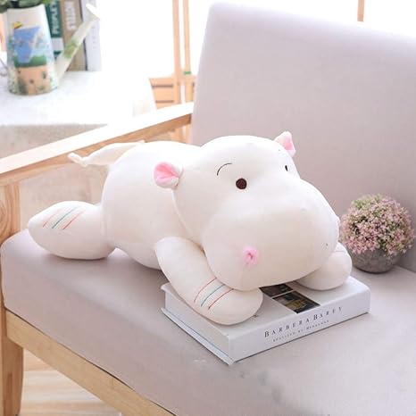 Amazon Co Jp 癒し カバ ぬいぐるみ 動物 50 プレゼント ギフト 赤ちゃん 人形 だき枕 かわいい ベージュ ふわふわ プレゼント お昼寝 女の子男の子 おもちゃ お祝い 子供 クッション ふわモコ 店飾り ふわふわ クッション 添い寝枕 プレゼント かわいい ホーム キッチン