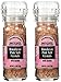 Trader Joe's Himalayan Pink Salt Crystals with Built in Grinder 4.5 Oz, (2-Pack)