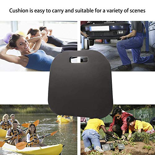 Alapaste 2 Pack Sport Cushion Memory Foam Luxury Seat Cushion Sporting Event Seat Pad Comfortable Sitting Pad Yoga Kneeler Mat with Carry Handle for Boat Stadiums Bleachers Chairs Seat - Thumbnail 5