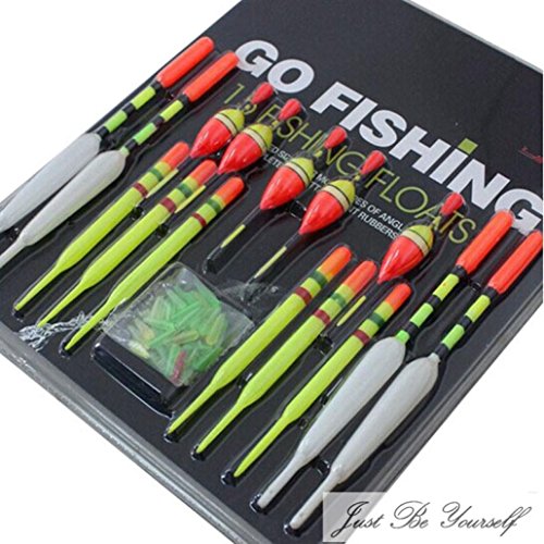 Boofab 15pcs Assorted Sizes Lot Fishing Lure Floats Bobbers Slip Drift Tube Indicator Accessories,fishing tackle,fishing lures,bait net by Randall Elliott - Thumbnail 5