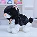 Smalody Plush Cat Walking Pet Sound Control Electronic Cat Interactive Toys Electronic Pets Robot Cat Stand Walk Electronic Toys Best Gift for Girls Baby Children (Black)thumb 4